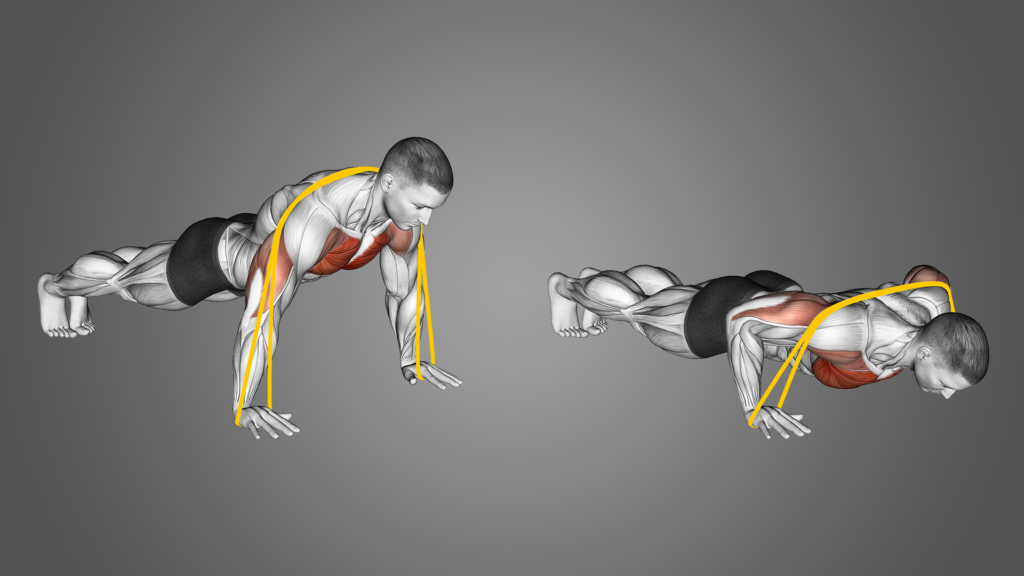 resistance band push up benefits